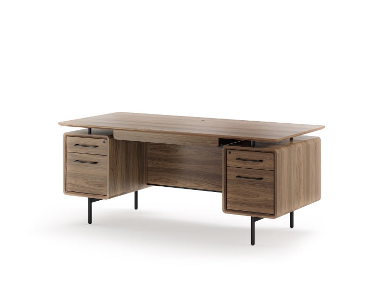 LINQ Office 6821 Executive Desk side view