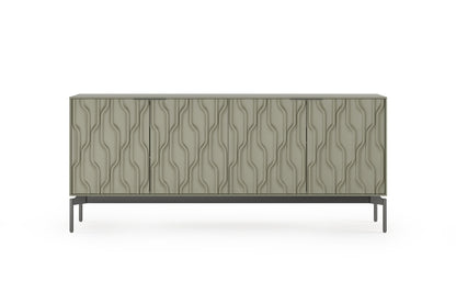 Mesa 7639 Credenza Moss Carbon front view