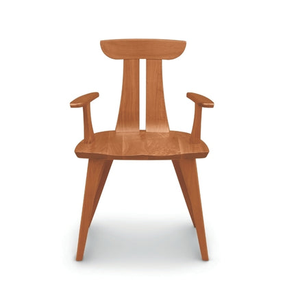 Estelle Armchair cherry front view