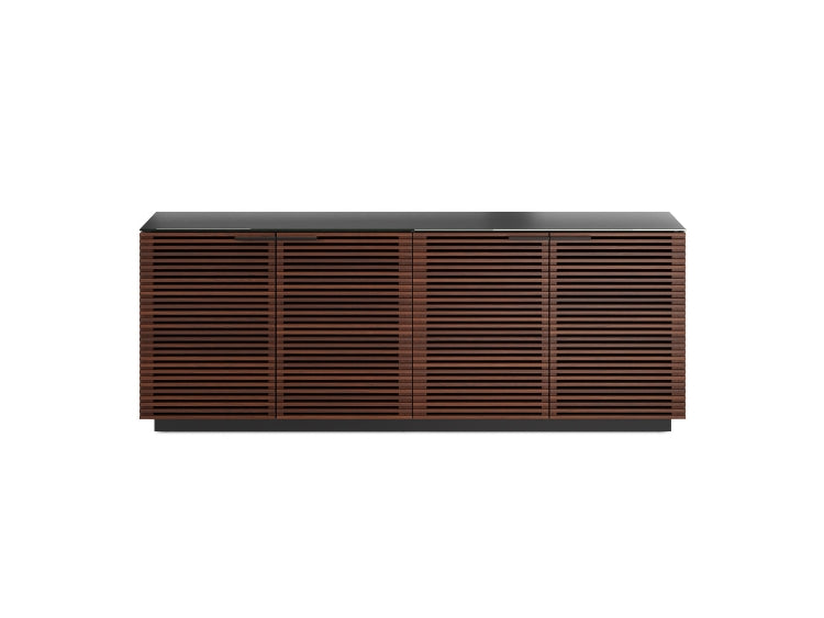 Corridor 8109 Storage Cabinet in Chocolate Walnut front