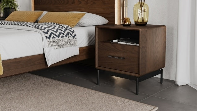 Linq Nightstand with bed