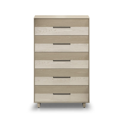 KAVA 5 drawer chest in washed oak