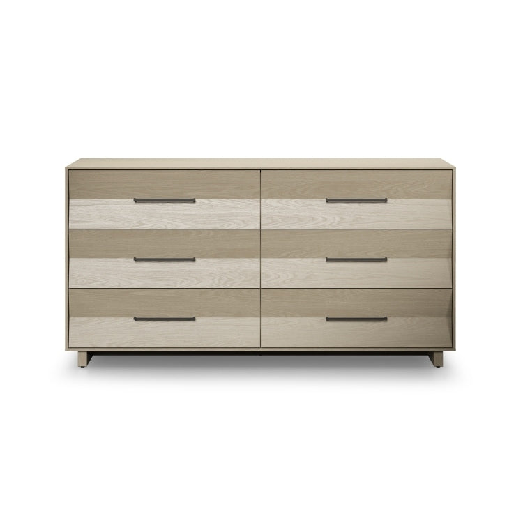 KAVA 6 drawer dresser in washed oak