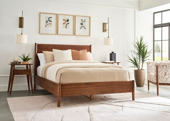 Walnut Grove Studio Bed in decorated bedroom with nightstands, chair, and rug