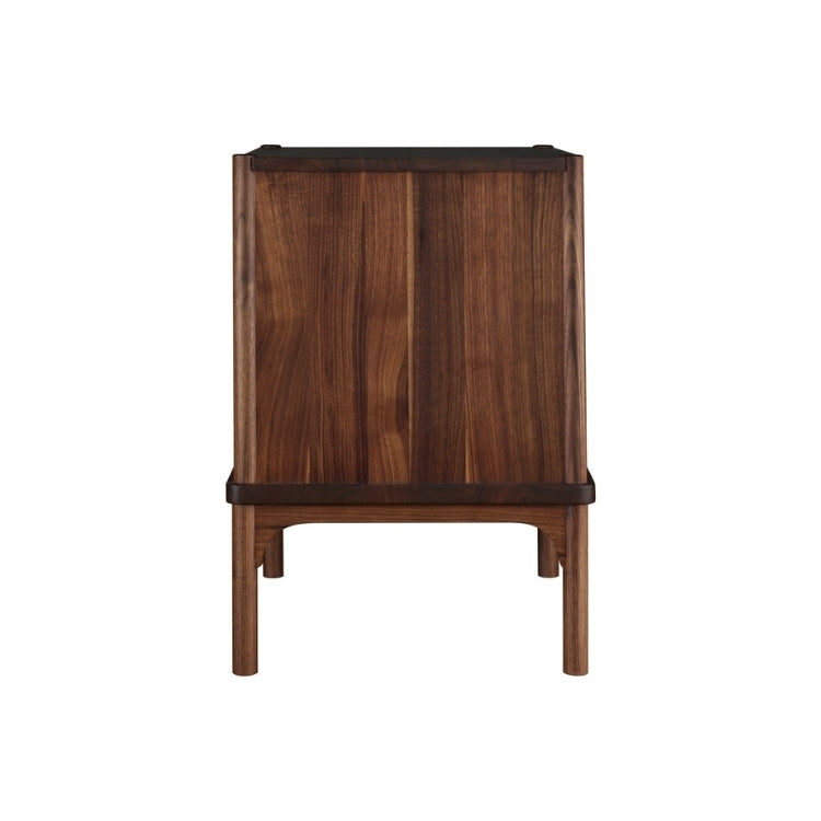 Walnut Grove Open Nightstand side