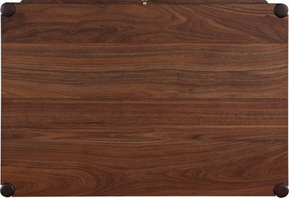 Walnut Grove Open Nightstand top view wood grain