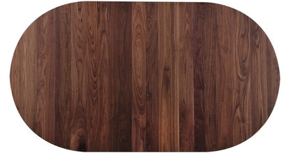 Walnut Grove Round Dining Table top view wood grain