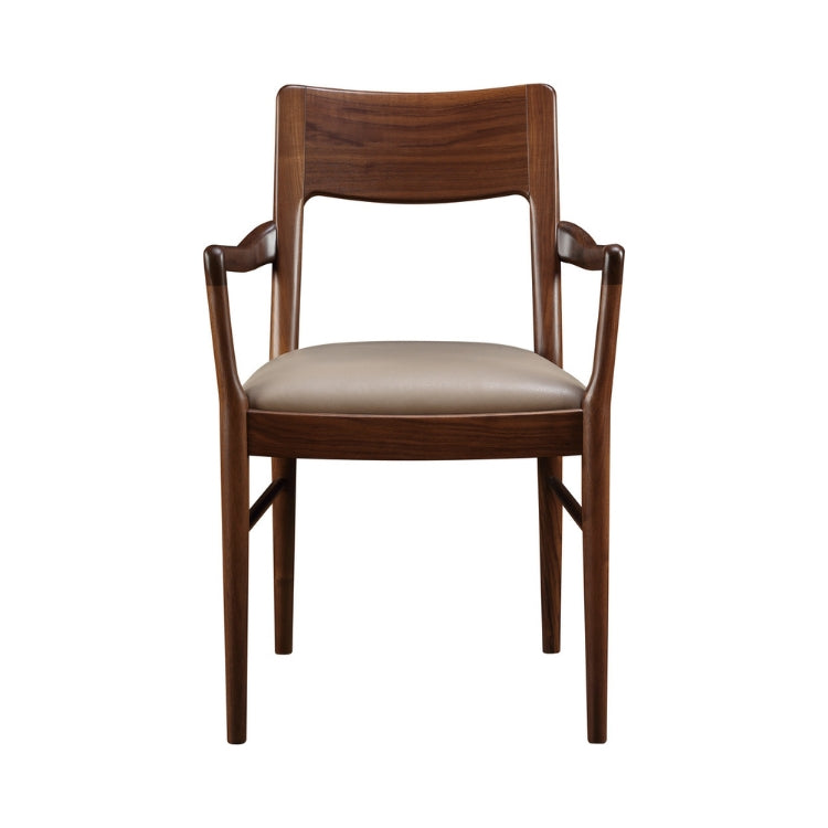 Walnut Grove Arm Chair Leather front