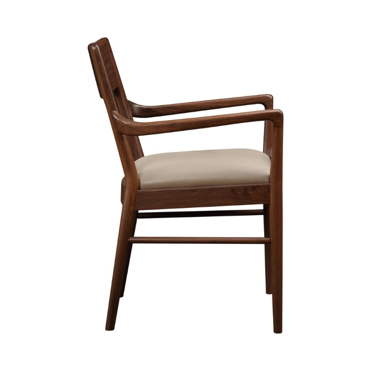 Walnut Grove Arm Chair Leather side