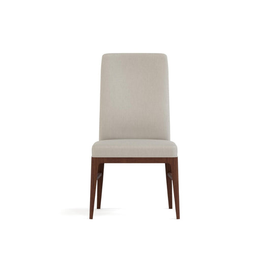 Walnut Grove Tall Upholstered Side Chair Fabric front