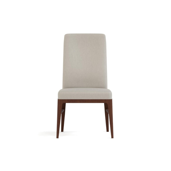 Walnut Grove Tall Upholstered Side Chair Fabric front