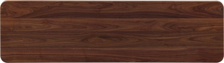 Walnut Grove Console close up of wood top