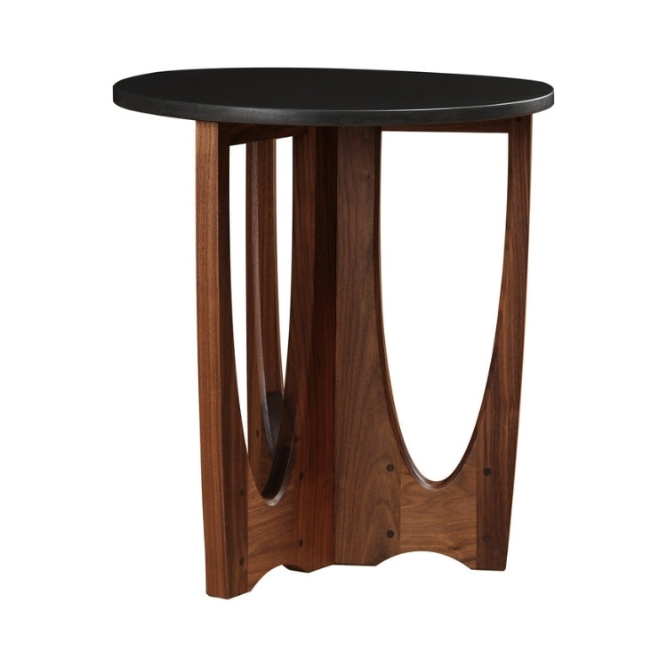 Walnut Grove Drink Table stone top