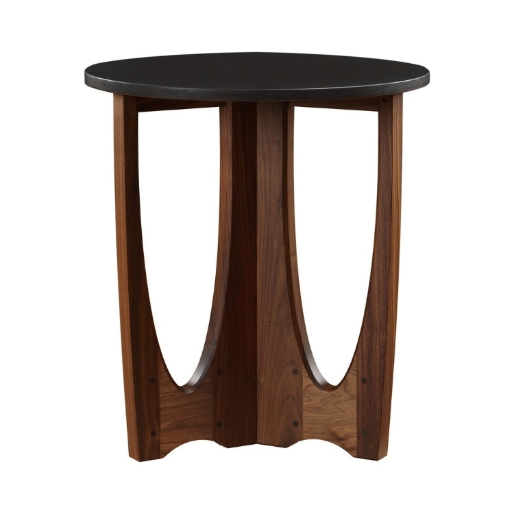 Walnut Grove Drink Table stone top