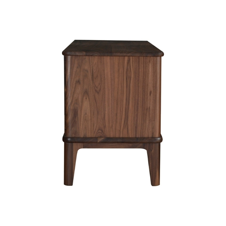 Walnut Grove Entertainment Console side view
