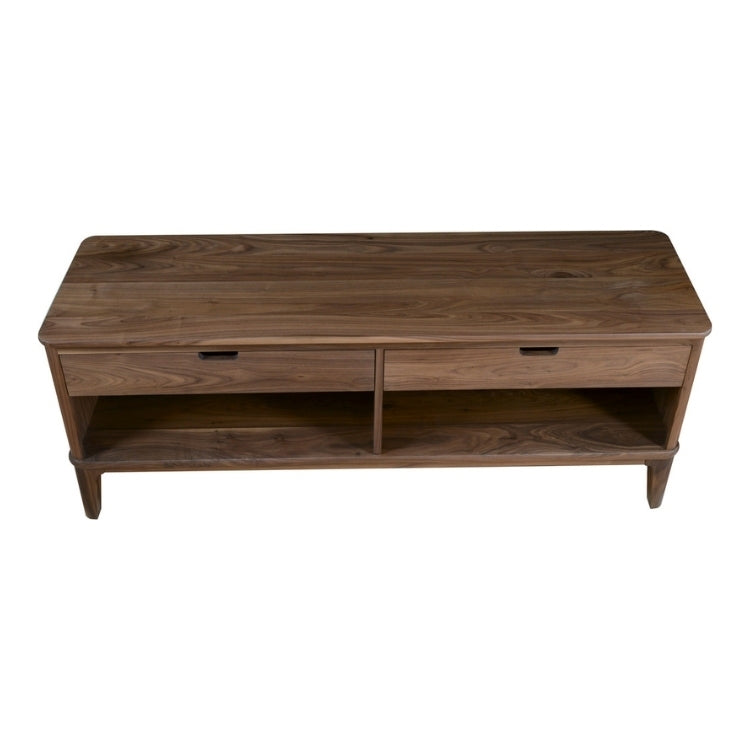 Walnut Grove Entertainment Console top view