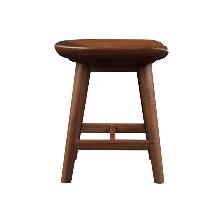 Walnut Grove Low Stool side view