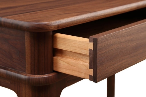Walnut Grove Desk close up open drawer