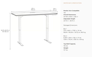Centro 6451 Lift Desk