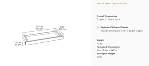 Centro 6459 Storage drawer