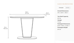 Cloud 9 1183 Console Table