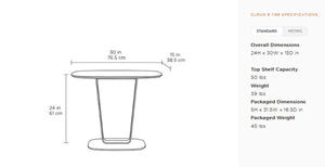 Cloud 9 1186 End Table