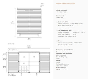 Corridor 5620 Bar Cabinet