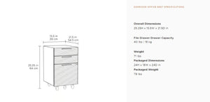 Corridor 6507 File Pedestal