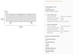 Corridor 8179 TV Cabinet