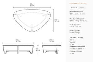 Dino 1363 Large Coffee Table
