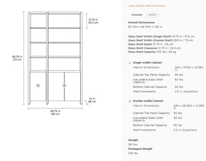Linea 580012 Shelf System