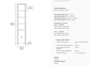 Linea 5801 Single Shelf