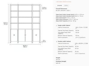 Linea 580121 Shelf System