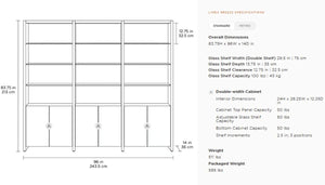 Linea 580222 Shelf System