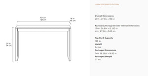 Linea 6222 Desk