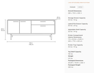 LINQ Office 6829 Credenza