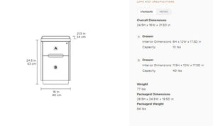 Luma 6727 File Cabinet