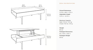 Reveal 1192 Lift Coffee Table