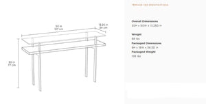 Terrace 1153 Console Table