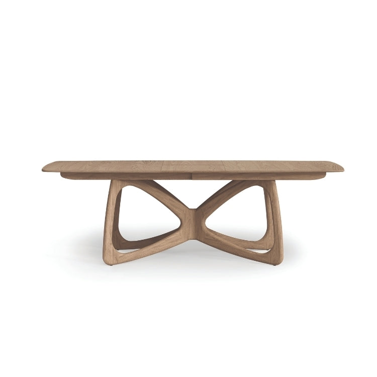Butterfly Extension Table sand oak finish
