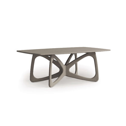 Butterfly Fixed-Top Table weathered oak finish