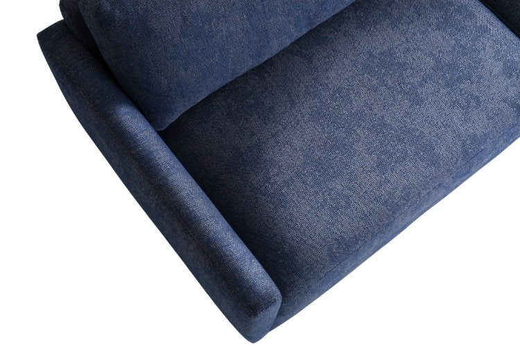 Carmet Elements Sofa low leg in blue top view