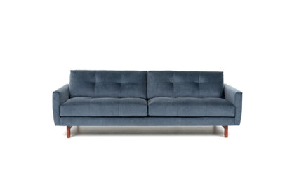 Carmet Elements Sofa high leg in blue head on