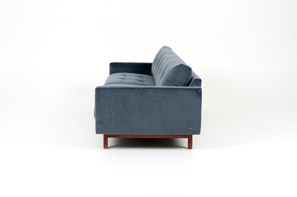 Carmet Elements Sofa high leg in blue side view