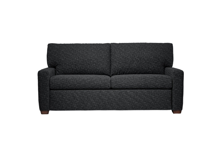 Dark gray 2 seat sectional sofa 