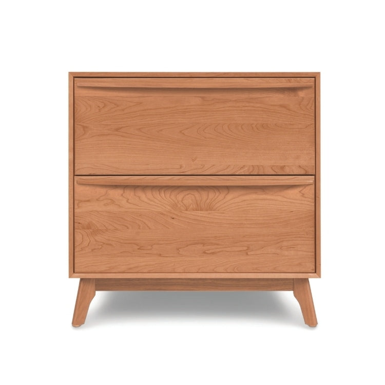 Catalina 2 Drawer Nightstand Cherry front view