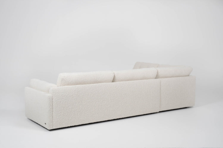 Back view of sectional sofa 
