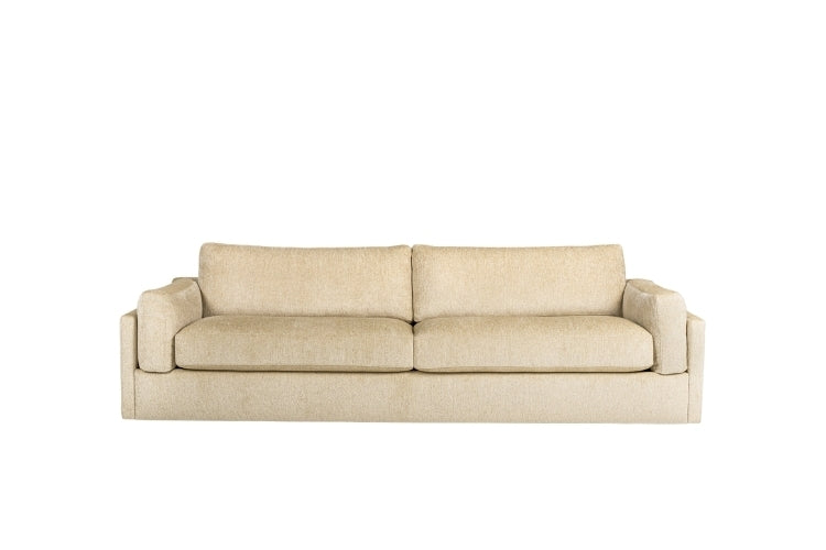 Cooks Elements Sofa low leg in beige head on