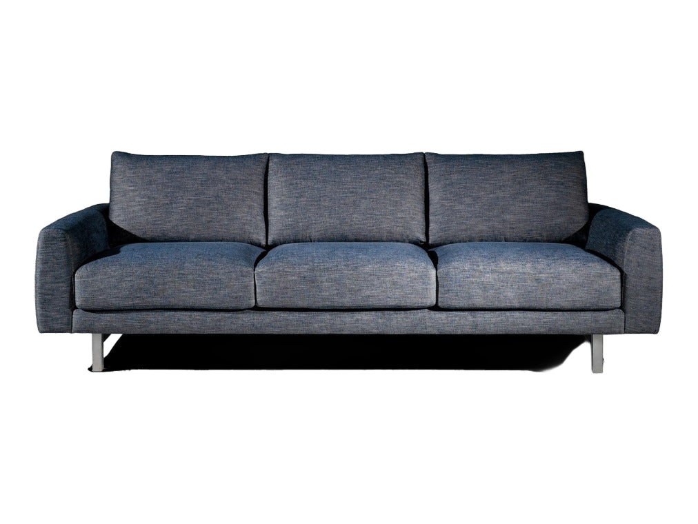 Estero Elements Sofa high leg in grey head on