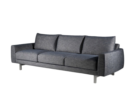 Estero Elements Sofa high leg in grey angled view